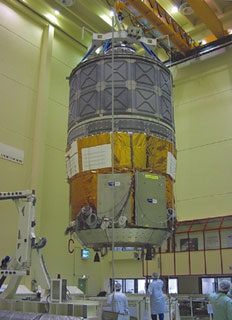 ATV Satellite in the ESA/ESTEC test building